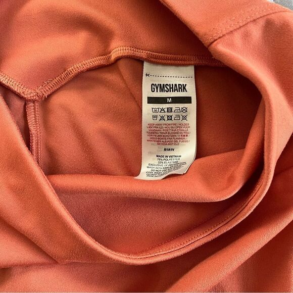 Gymshark Training Leggings Size Medium Persimmon Red *sold out online* - Picture 4 of 8